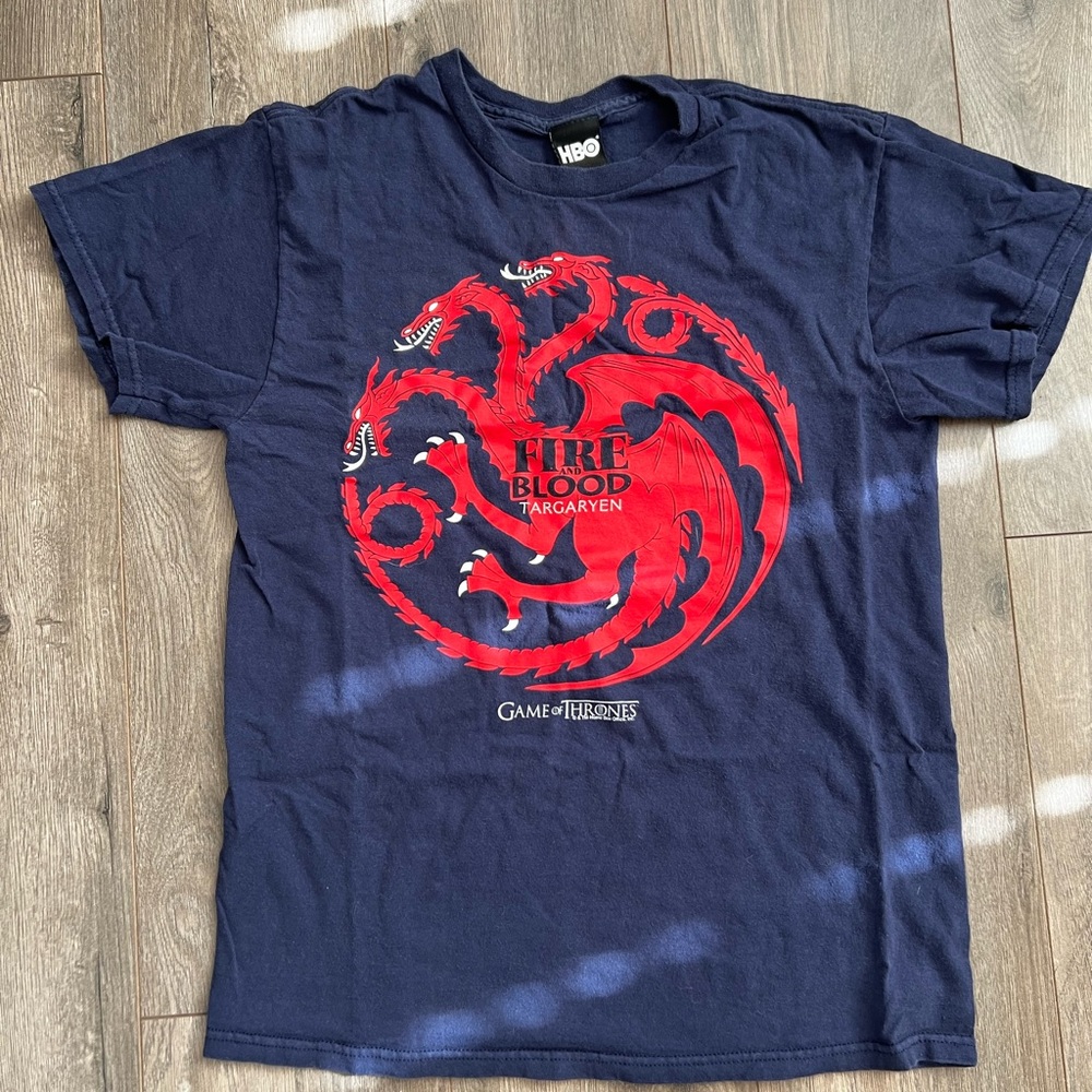 Game of thrones fire and blood Targaryen shirt